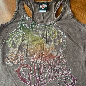 Womens Harley Davidson medium tank top Smokey mountain